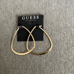 Guess gold earrings